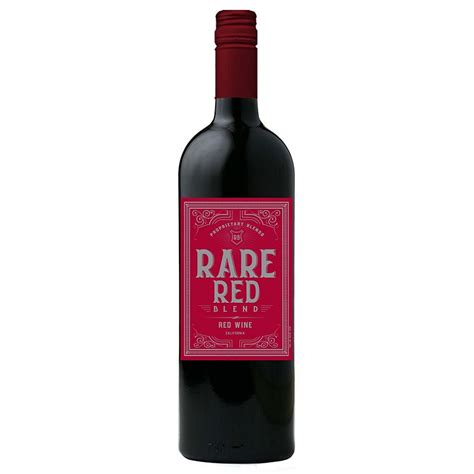 rare red blend wine review